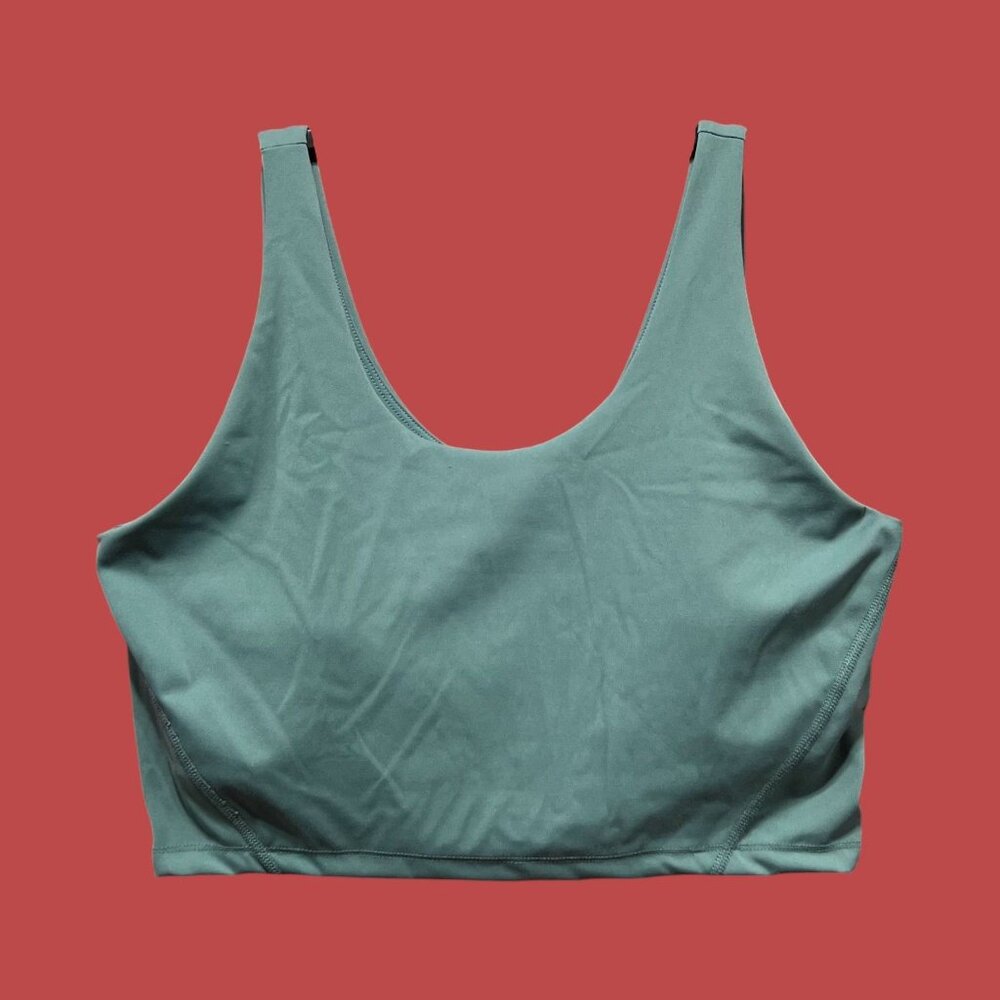 Arizona - Women's Juniors U Neck Sleeveless Active Tank Top - Green -Extra Large